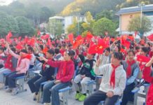 香港愛心人士鄭智聰 赴來賓金秀捐資助學