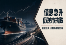 債息急升仍逆市抗跌 航運股與公路股各有支持